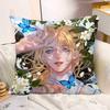 The Mermaid Has Fallen Baichu Xiaobai Lanbo Animation Peripheral Pillow Pillow Pillow Bedside Sofa Sitting Cushion