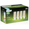 4X Lâmpada LED G9 Cápsula 12W = 100W 1152Lm 6500K Fria 360° Lumiled