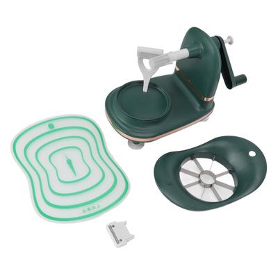 Hand Crank Fruit Peeler Simple Operation Small Manual Fruit Peeler with Suction Cup Base for Home