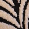 Leaf Retro Plush Sofa Cushion  New Light Luxury High-End Seat Cushion Autumn And Winter Non-Slip Sofa Cover Cloth Towel