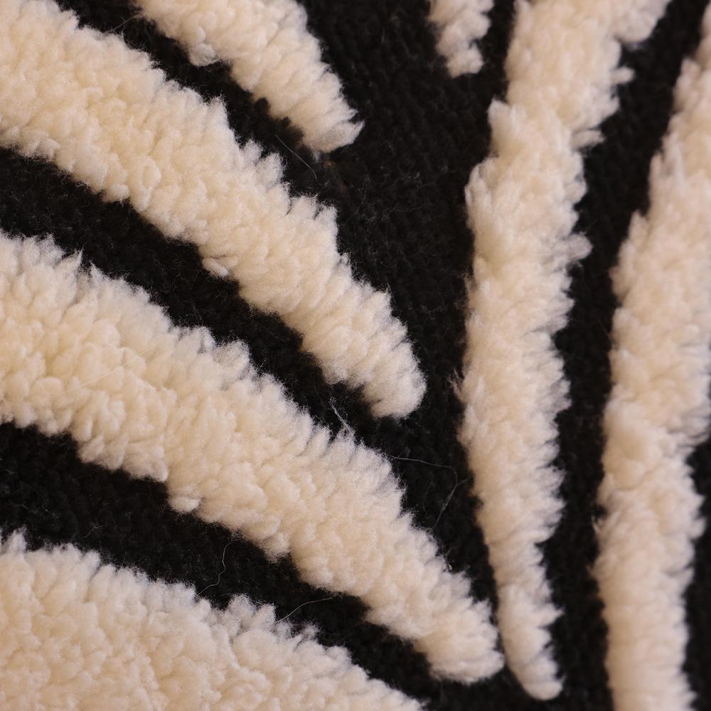 Leaf Retro Plush Sofa Cushion New Light Luxury High-End Seat Cushion Autumn And Winter Non-Slip Sofa Cover Cloth Towel