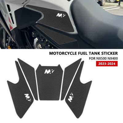 Motorcycle Fuel Tank Pad Protector Sticker Decal Fuel Tank Knee Pad for NX 500 Nx500 NX400 Nx400 2025 2024 Fuel Tank Sticker