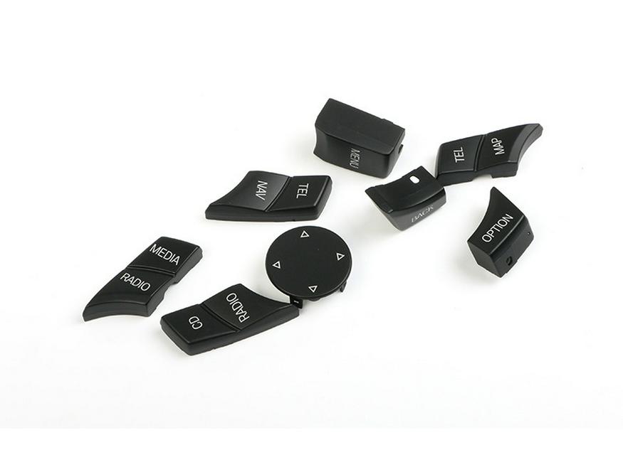 Compatible with BMW E Platform Central Control Multimedia Buttons for Older 3 Series, 5 Series, X5, X6, E90, E70 iDrive Controllers.