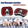 Infrared Heating Foot Vibration Massage Machine Foot Acupoint Hot Compress Therapy Instrument Household Foot Massager