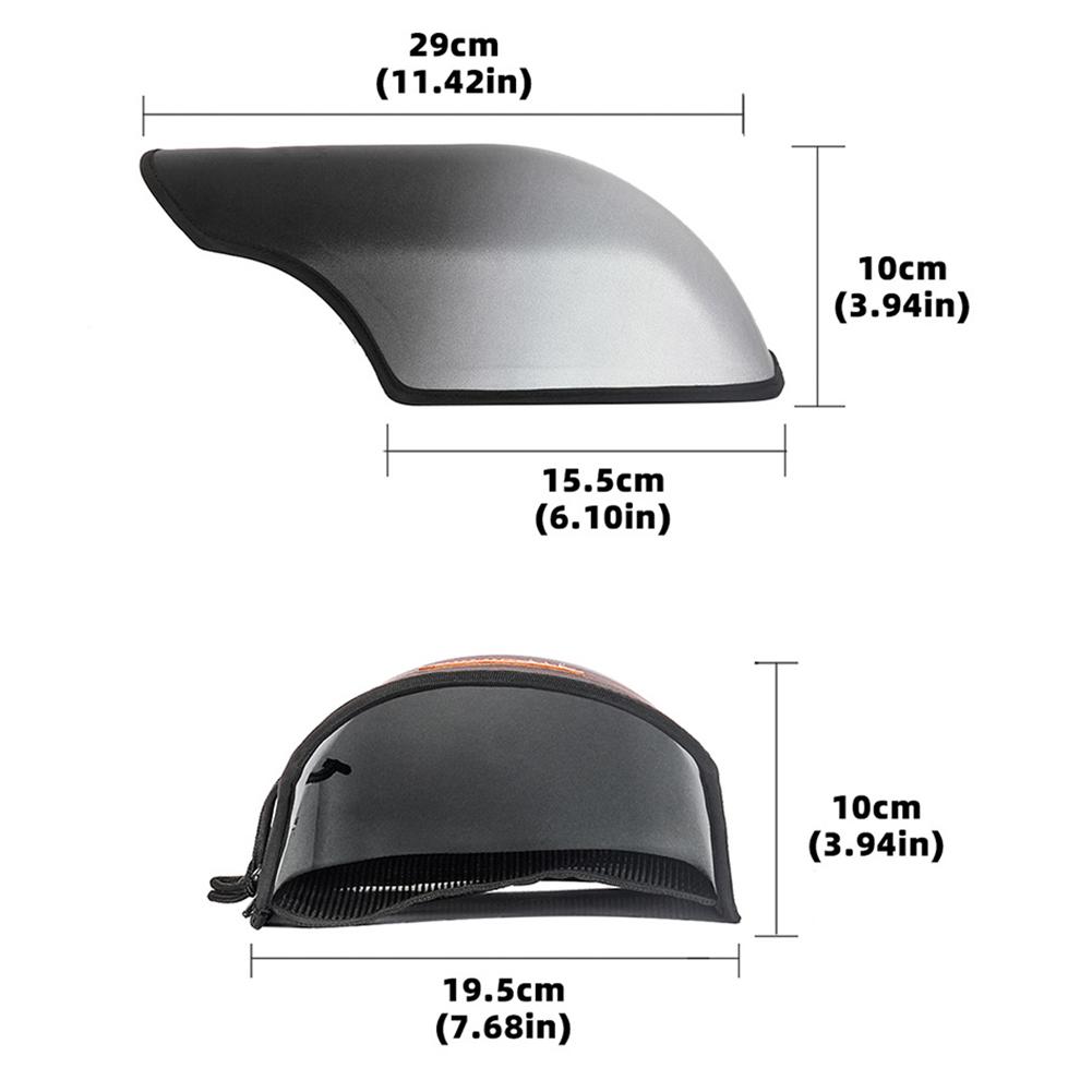 1 Pair Motorcycle Grip Handlebar Muffs Windproof Sun Protection Breathable Handguards Motorbike Handle Cover Gloves Acesssories