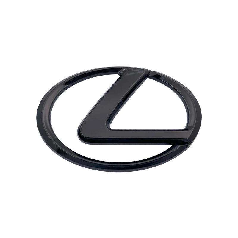 ABS Auto Lenkrad Mittel Emblem Aufkleber Zubehör Für Lexus NX IS 250 RX GS UX RX300 RX350 CT200H GX460 ES LX Fsport GX