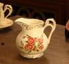 Rice Gold Rose Tea Set 800ml Bone China Teapot Coffee Cup Saucer Set Afternoon Tea Cup 225ml Drink Cup Kitchen Bar Supplies