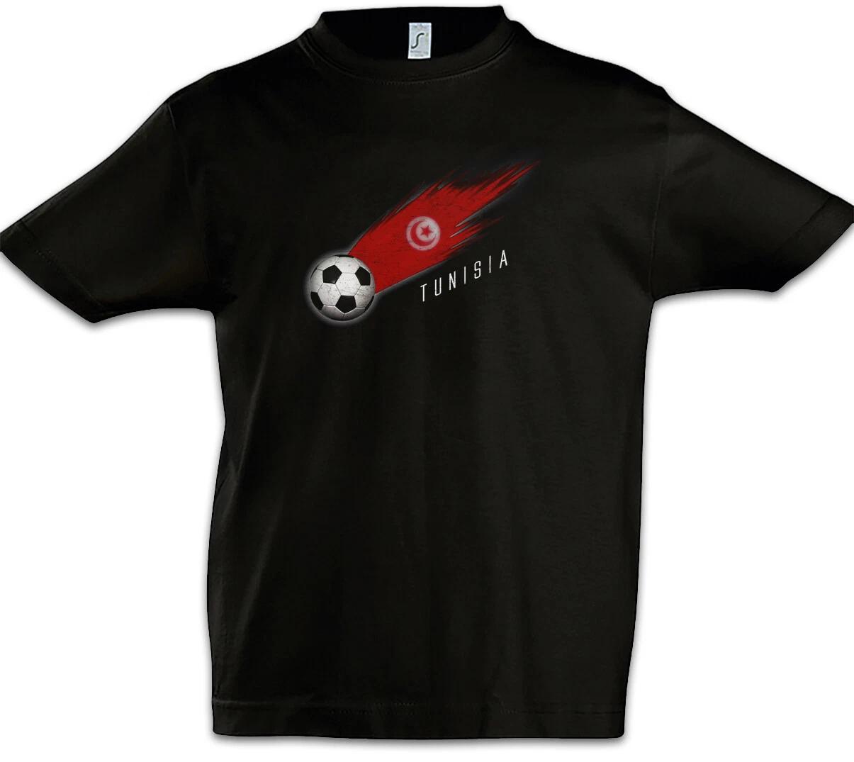 Tunisia Football Comet I Kids Boys kids boys T-Shirt Tunisian Flag Football Tunisia 160