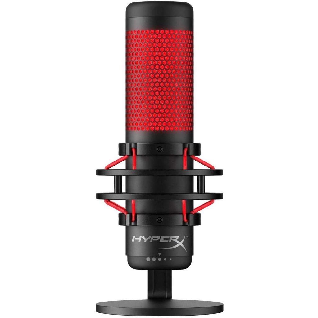HyperX QuadCast Standalone Microphone for Compatible with PC and PS4 Warranty Streamers/Content Creators/Gamers / / 2-Year HX-MICQC-BK