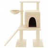 Scratching Post with Sisal Scratching Posts Cream 96.5 Cm