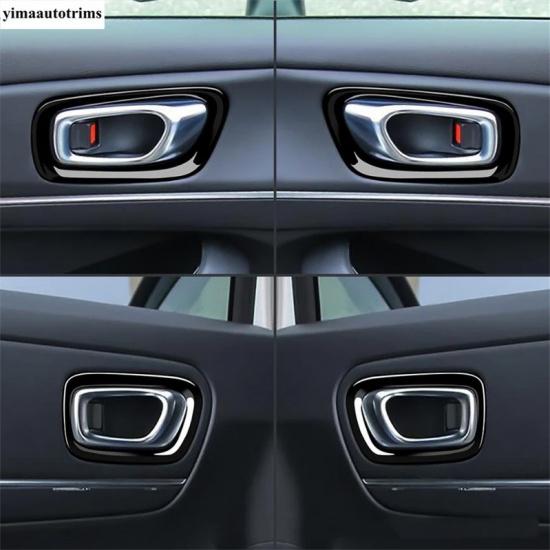 LHD RHD For Honda Vezel HR-V E:HEV  - 2024 Balck Window Lift Gear Shift Water Cup Panel Cover Trim ABS Interior Accessories