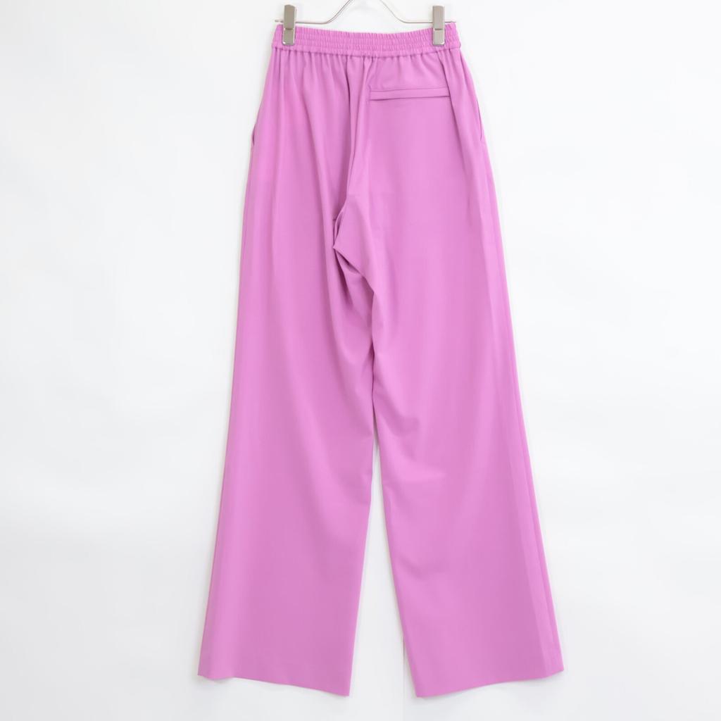 HYKE United Arrows Special Order 13332-2201 Pink Snap Button Zip Fly Easy Straight Pants Bottoms 1 pinkUsed