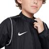 Nike Kinder Freizeitjacke mit Reißverschlusstasche und Logo Kinderjacken Schwarz BV6904-010