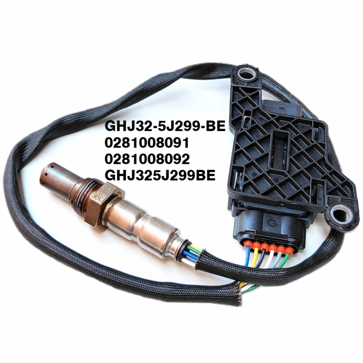 Nitrogen oxygen sensor suitable for land rover ghj32-5j299-be, 0281008091; 0281008092; ghj325j299be
