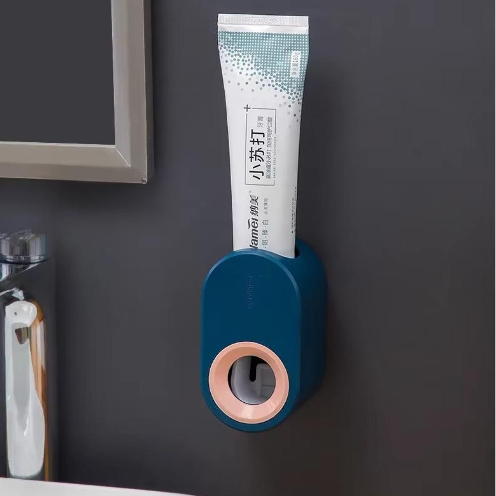 Automatic Toothpaste Dispenser Punch-Free Lazy Toothbrush Holder Toothpaste Squeezers  for Bathroom