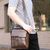 PU Leather Shoulder Bags for Men Crossbody Bag Travel Office Business Bag