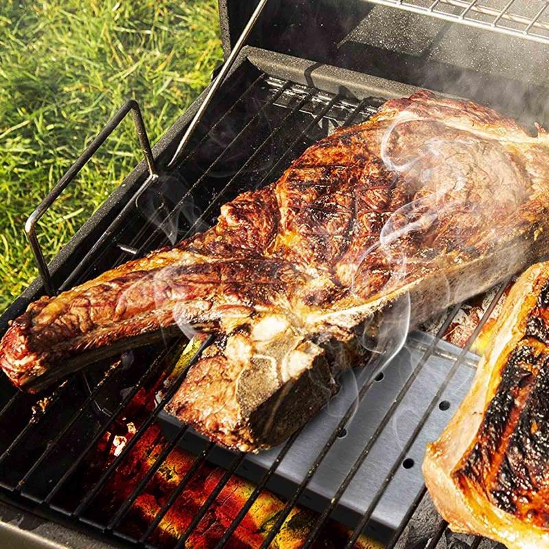BBQ Zubehör Outdoor Edelstahl Räucherofen Kaltrauchbox Grill Räucherkammer Grill Räuchern BBQ für Küche