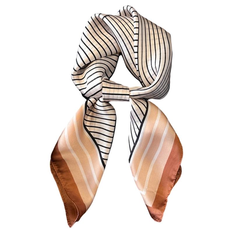 

Trendy Handkerchief Scarf, Silk Feeling, Soft and Comfortable, Suitable for Hiking, Camping Multipurpose Neck Scarves