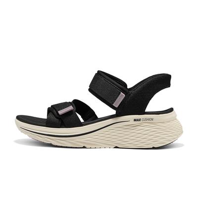 Leichte Tägliche Strandsandalen Damen Sandalen Schwarz 141631-BLK
