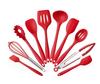 10pcs Silicone Kitchenware Cooking Utensils Set Heat Resistant Kitchen Non-Stick Cooking Utensils Baking Tools