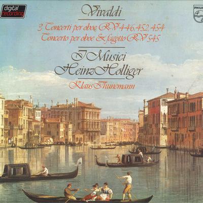 LP Record I MUSICI, HEINZ HOLLIGER, KLAUS THU - Vivaldi: Concert In CR. 452 O 28PC56 PHILIPS Japán Klasszikus Használt