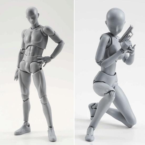 With Articulated Joints Sketching Painting Drawing Manikin Model Movable Joints Male Female Mannequin Poseable Figure
