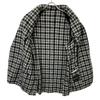 Sartorio SG5250 White x Gray Wool Gangum Check 2B Tailored Jacket Jacket 52 Green Black CheckUsed