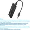 2026 Upgraded Bluetooth 5.3 Transmitter 3-in-1, Portable Wireless Rechargeable Transceiver Adapter for TV PC, Stereo Audio Receiver for Car Speaker