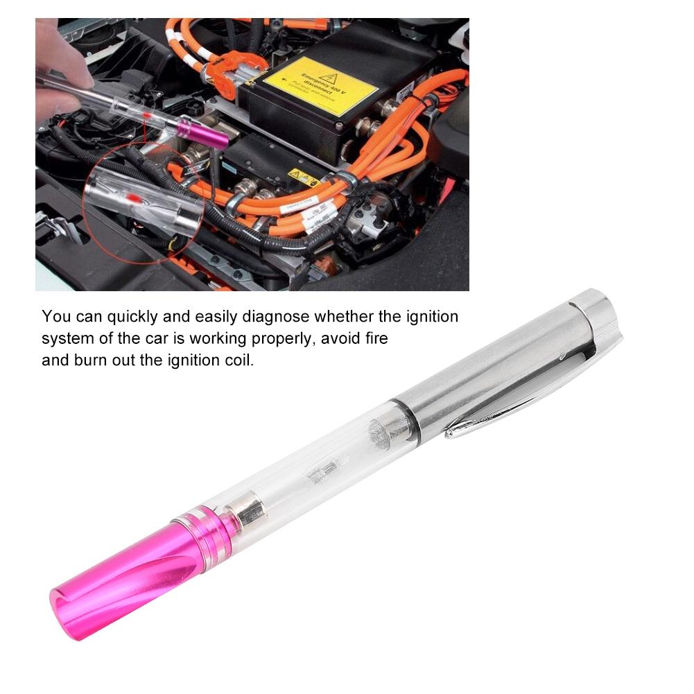 Car Ignition Tester Spark Detection Pen High Voltage Cable Tester Tool