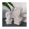 Makeup Brush Storage Pen Holder David Statue Resin Medici Vase Desktop Organizer Home Decor Ornaments Creative Art Flower Pot