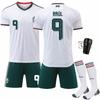 Football Training Jersey 2526 World Cup Mexico National Team Away Football Jersey No. 14 White 9 Raul 22 Lo