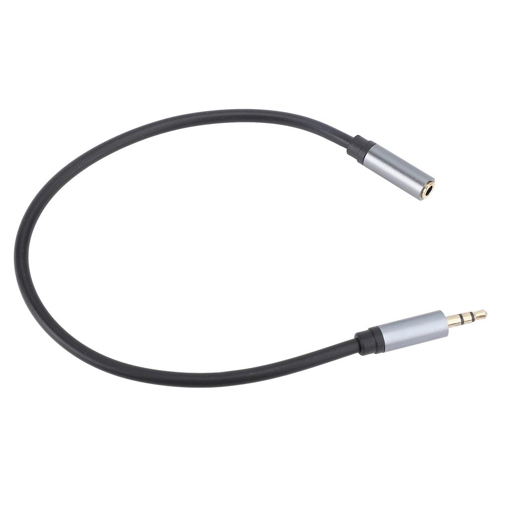Headphone Extension Cable 3.5mm Male to Female Extension Cord Extender Compatible with Smartphone Tablets 30cm