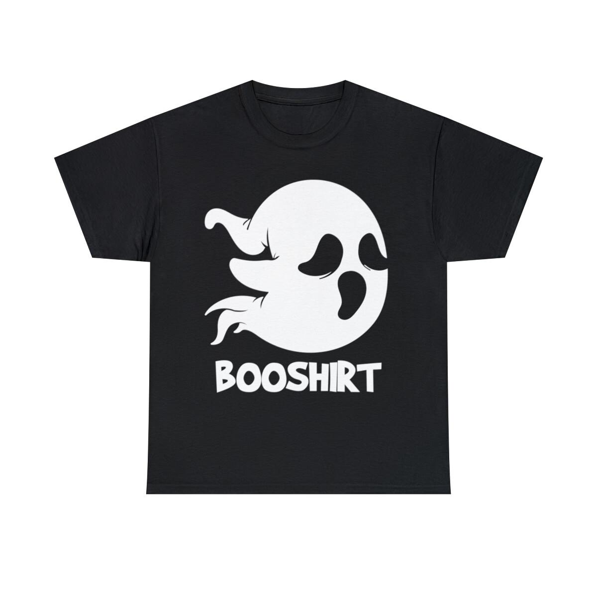 Booshirt Funny Halloween Boo Ghost Graphic Tee Shirt, S-5XL S