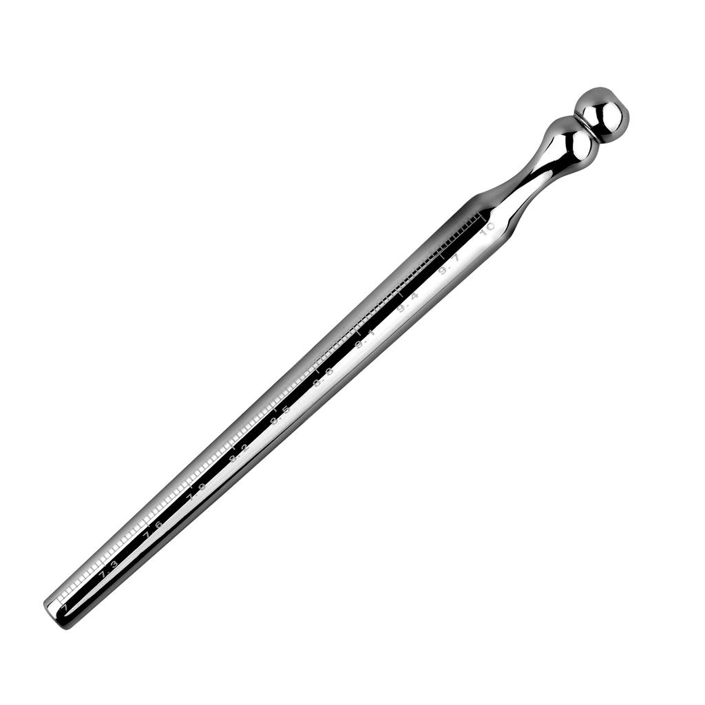 1PCS Metal Urethral Probe Measuring Urethral Size Urethral Dilatation Masturbation Penis Head Male Urethral Rod Adult Sex Toys