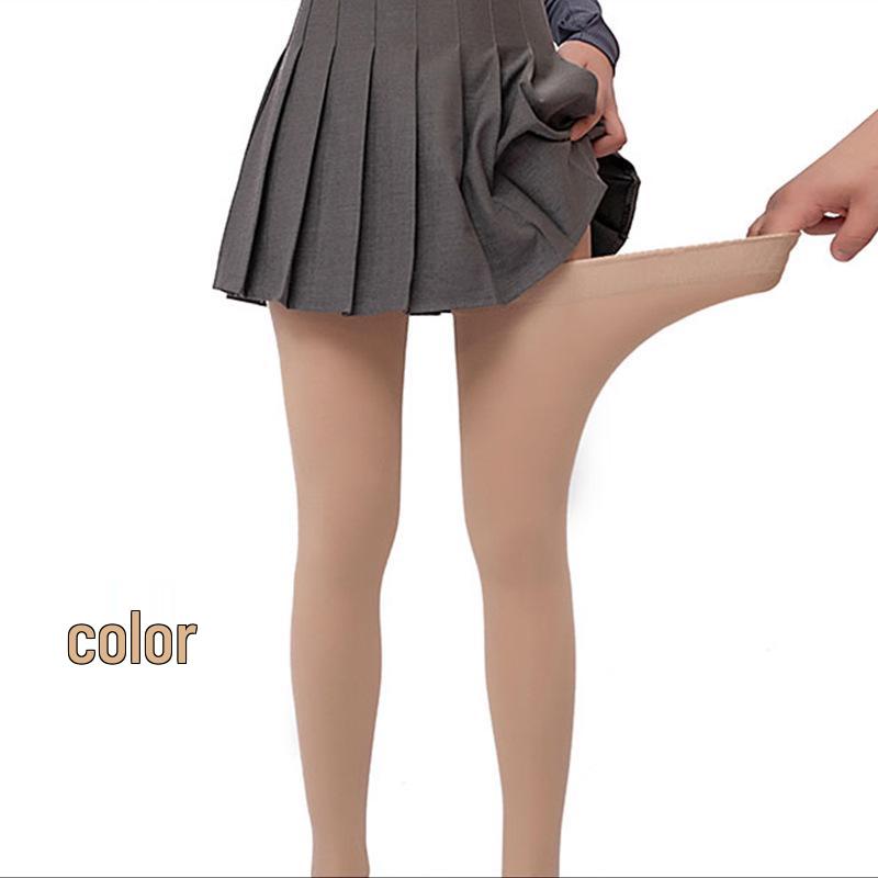 

Очень длинные хлопковые чулки выше бедра больших размеров и теплые колготки для осени/зимы One Size