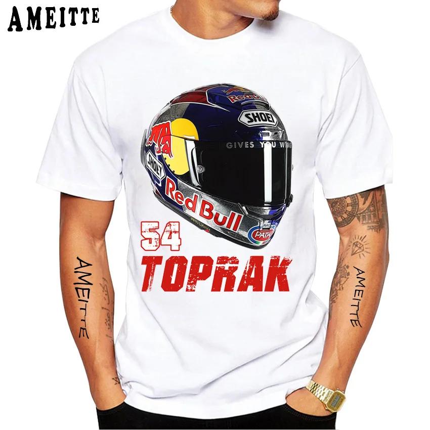 Tričko Toprak Razgatlioglu 54 Number 1 2023 Nové Letní Pánské Krátký Rukáv Hip Hopové Ležérní Tričko Harajuku Hip Hop Sportovní Bílá Trička