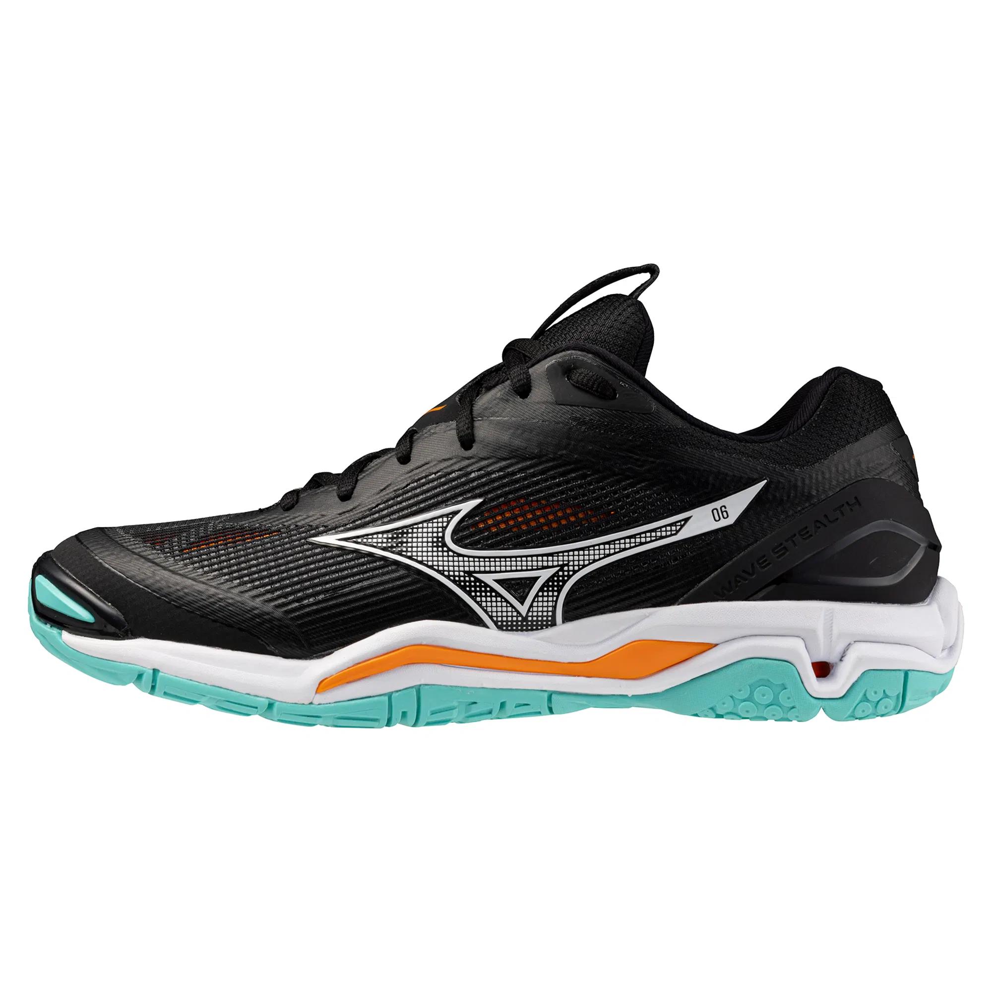 Mizuno Schwarz Hallenschuhe Wave Stealth 6 - Bild 3