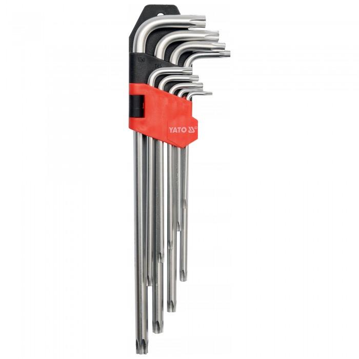 Yato Chrome Vanadium Steel Hex Key Set (Pack of 10)