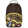 Sprayground Richie Rich Paint The Shark Gold Backpack Multicolor Unisex Backpacks Multi-Color 910B7257NSZ
