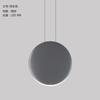 Scandinavian modern pendant lights minimalist living room dining room pendant lamp bar creative Crescent light Lighting Fixtures