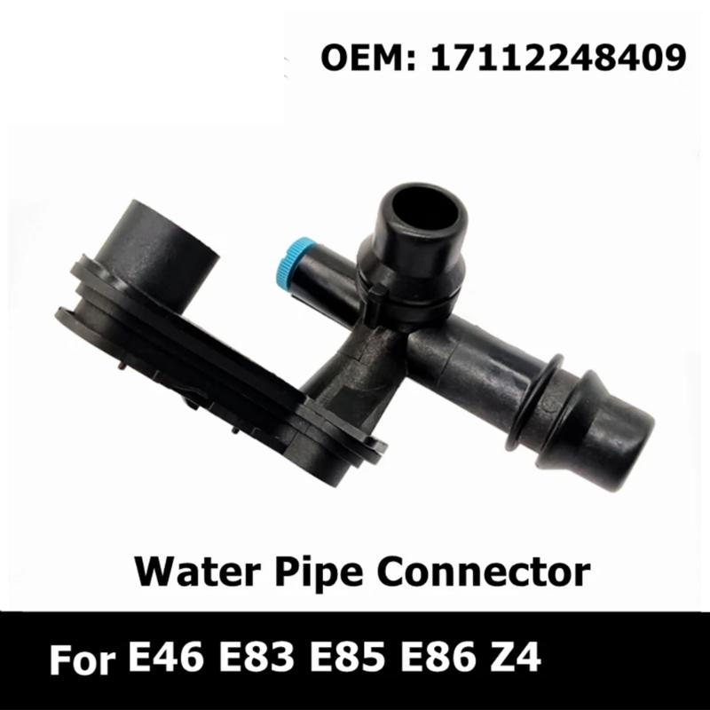 Oil Coolant Water Pipe Connector Replacement Coolant Hose Adapter 17112248409 for E46 E83 E85 E86 Auto Accessories
