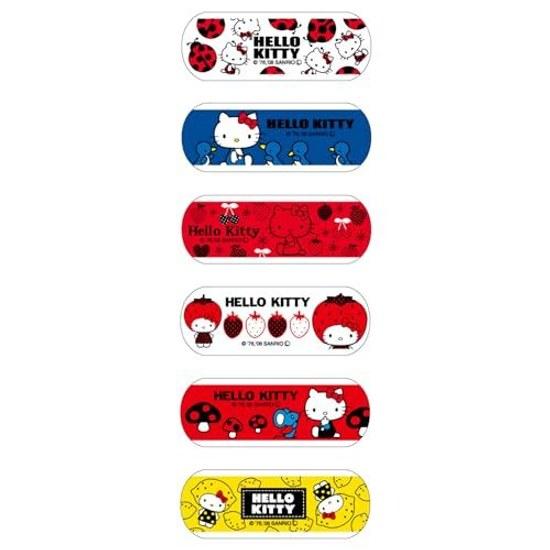 Nichiban Kyuukyu Bansoukou Careleave Character Hello Kitty Junior Size 21mm58mm CLB16KT Waterproof Children Small