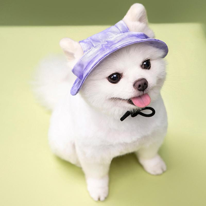 BOOTEELY Hot Selling Summer Pet Sun hat Comfortable and Breathable Pet Bucker Hat for Dog