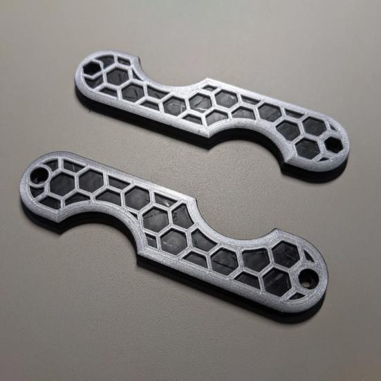 Key Holder Compact Size Lightweight Key Organizer Easy Access Car Fobs Minimalist EDC Keychains Expandable Kit