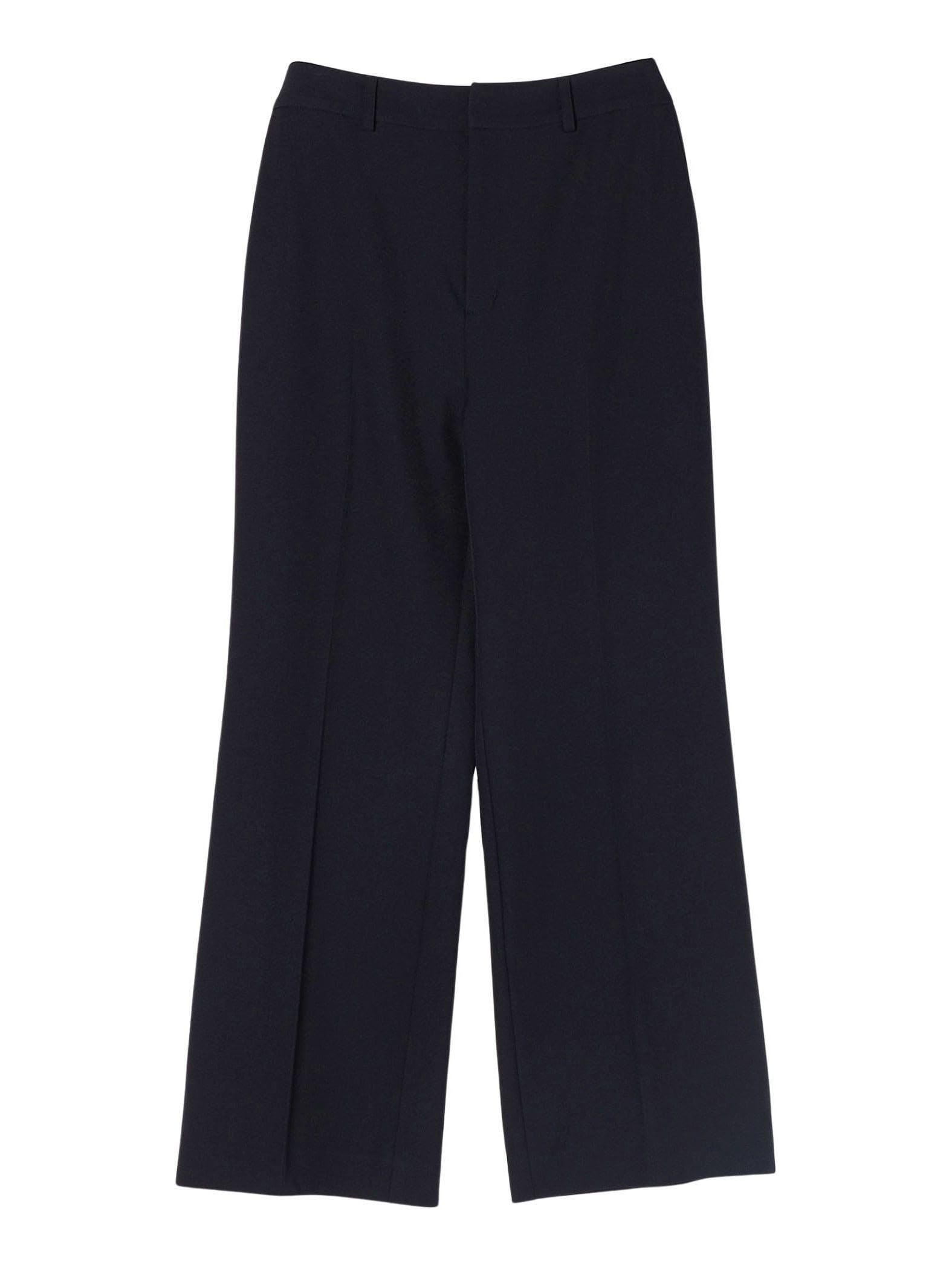 

Цвета Кораблей Женские Полурасклешенные Брюки, пригодные для ручной стирки, Темно-синий, Размер M (223110022), Можно использовать как набор