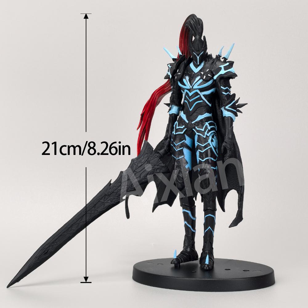 

21cm Aixlan Solo Leveling Amine Figure Igris PVC Action Figure Collectible Model Halloween Christmas Gift Toy Doll