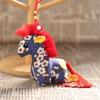 Polyester Horse Year Mascot Keychain Cute Lucky Horse Doll Pendant  Spring Festival