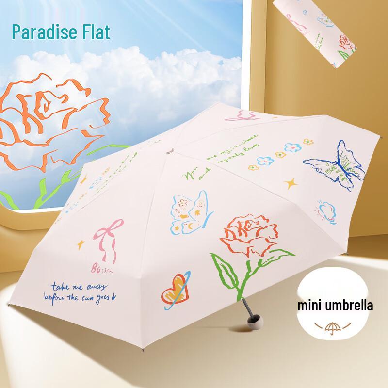 Paragon Five-Fold UV Protection Sun & Rain Umbrella