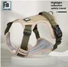 No Pull Harness with A Free Heavy Duty 5ft Leash for Medium Large Dog Adjustable Reflective Oxford Easy Control