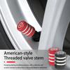 4PCS Alloy Car Wheel Tire Valve Air Stem Cap Cover Decoration Accessories For Benz AMG VIANO GLB GLC W108 W124 W126 W169 W176 PH8